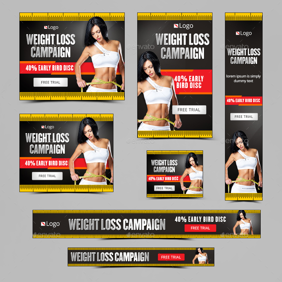 Weight Loss Banners By Hyov Graphicriver